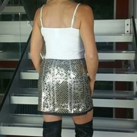 ALL OVER SEQUIN Party Skirt - Picture 4 of 4